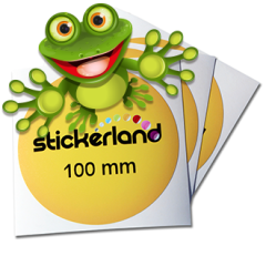 Runde airstickers