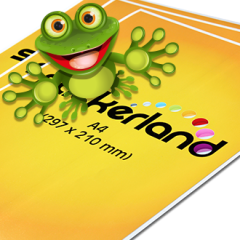 A-format airstickers