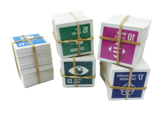 Bærekraftsmål midlertidige tatoveringer - engelsk utgave